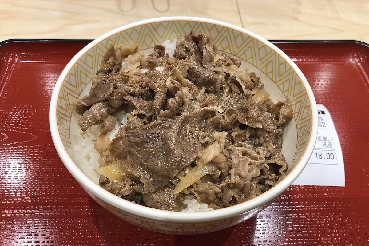일본식 소고기덮밥 규동